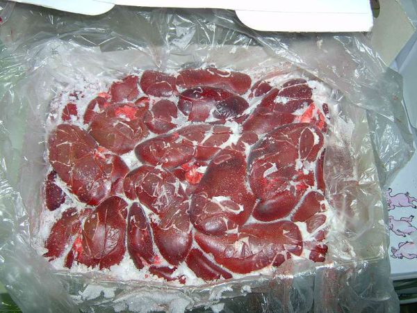 Pork kidneys & hearts